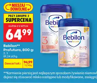 Biedronka Bebilon** Profutura, 800 g oferta