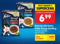 Biedronka Karma dla kota Felix Soup oferta