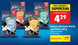 Biedronka Karma dla kota Party mix Felix oferta