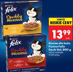 Biedronka Karma dla kota Purina Felix Doub Del oferta