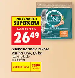 Biedronka Sucha karma dla kota Purina One oferta
