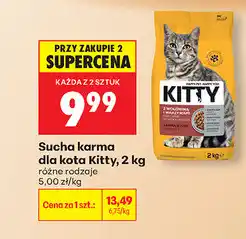 Biedronka Sucha karma dla kota Kitty oferta