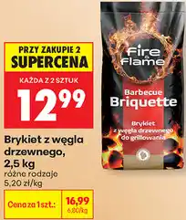 Biedronka Brykiet z węgla drzewnego oferta