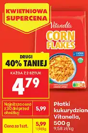 Biedronka Płatki kukurydziane Vitanella oferta