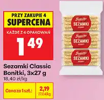 Biedronka Sezamki Classic Bonitki oferta