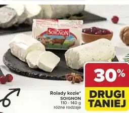 Carrefour Rolady kozie SOIGNON 110 - 140 g różne rodzaje oferta