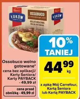 Carrefour Ossobuco wolno gotowane oferta