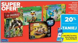 Carrefour Klocki* STAR WARS, CREATOR, MINECRAFT, NINJAGO LEGO różne rodzaje oferta