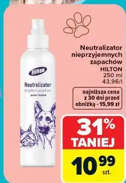 Carrefour Neutralizator nieprzyjemnych zapachów HILTON oferta
