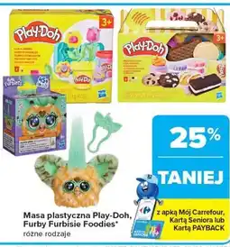 Carrefour Masa plastyczna Play-Doh, Furby Furbisie Foodies oferta