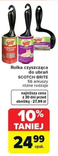 Carrefour Rolka czyszcząca do ubrań SCOTCH-BRITE oferta