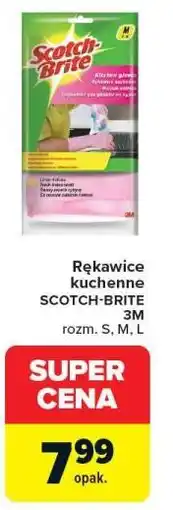 Carrefour Rękawice kuchenne SCOTCH-BRITE 3M oferta