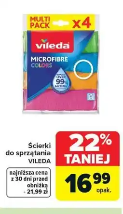 Carrefour Ścierki do sprzątania VILEDA oferta