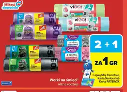 Carrefour Worki na śmieci oferta