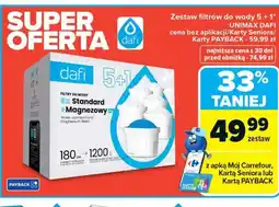Carrefour Zestaw filtrów do wody 5+1* UNIMAX DAFI oferta