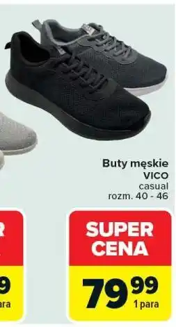 Carrefour Buty męskie VICO casual rozm. 40 - 46 oferta