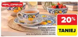 Carrefour Zastawa stołowa linia SICILIANO różne rodzaje oferta
