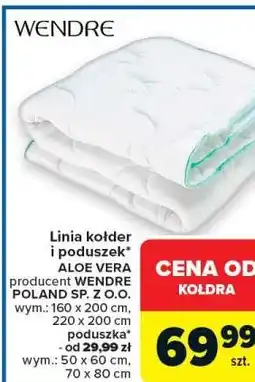 Carrefour Kołdra ALOE VERA oferta