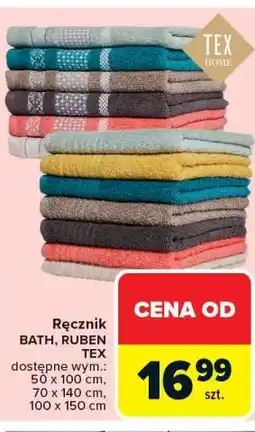 Carrefour Ręcznik BATH, RUBEN TEX oferta
