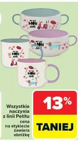Carrefour Wszystkie naczynia z linii Petitu oferta