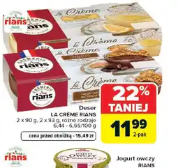 Carrefour Deser La Crème Rians oferta
