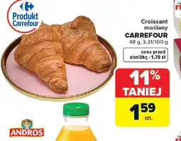 Carrefour Croissant maślany Carrefour oferta