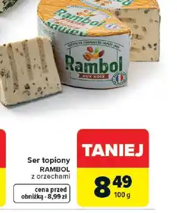 Carrefour Ser topiony Rambol oferta