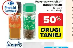 Carrefour Carrefour Przyprawy w słoiku oferta