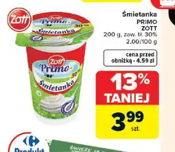 Carrefour Smietanka Primo Zott oferta
