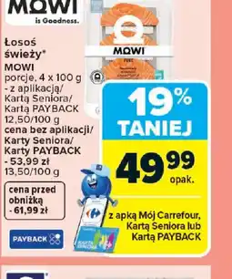 Carrefour Losoś świeży Mowi oferta