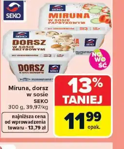 Carrefour Miruna, dorsz w sosie Seko oferta