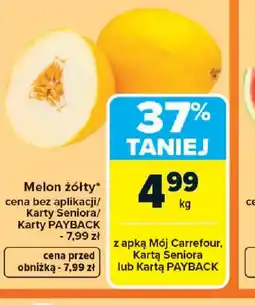 Carrefour Melon żółty oferta