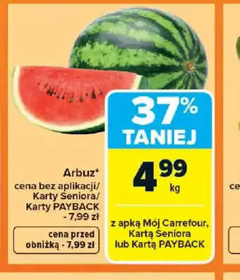 Carrefour Arbuz oferta