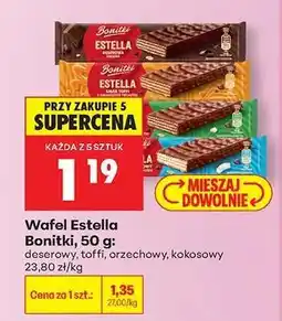 Biedronka Wafel Estella Bonitki, 50 g oferta
