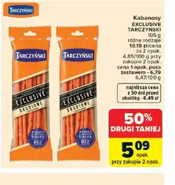 Carrefour Tarczyński Kabanosy Exclusive oferta
