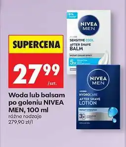 Biedronka Woda lub balsam po goleniu NIVEA MEN , 100 ml oferta