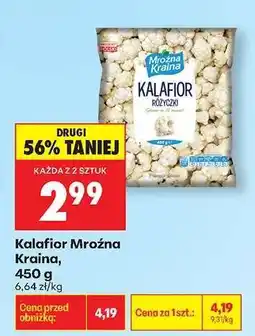 Biedronka Kalafior Mroźna Kraina , 450 g oferta