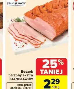 Carrefour Boczek parzony ekstra Stanisławów oferta