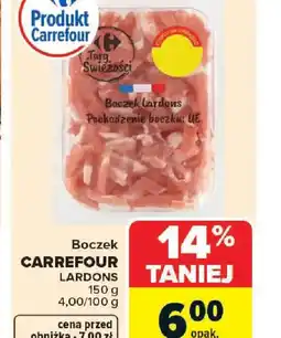 Carrefour Boczek Carrefour Lardons oferta