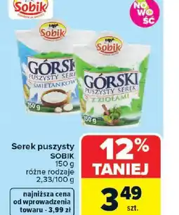 Carrefour Serek puszysty Sobik oferta