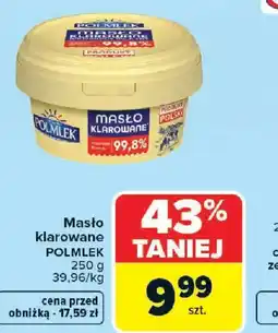 Carrefour Masło klarowane Polmlek oferta