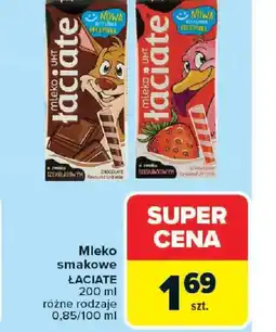 Carrefour Mleko smakowe Laciate oferta