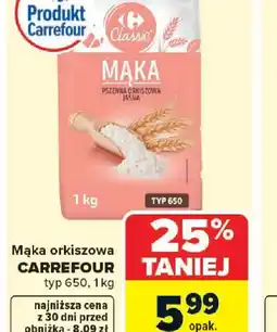 Carrefour Carrefour Mąka orkiszowa oferta
