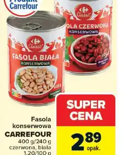 Carrefour Fasola konserwowa Carrefour oferta