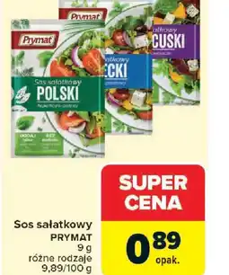 Carrefour Sos sałatkowy Prymat oferta