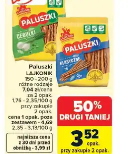 Carrefour Lorenz Paluszki Lajkonik oferta