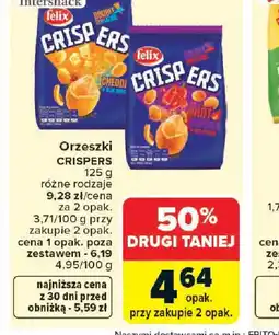 Carrefour Felix Crispers Orzeszki oferta