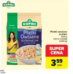 Carrefour Płatki owsiane Kupiec oferta