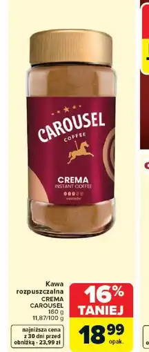 Carrefour Carousel Kawa Crema oferta