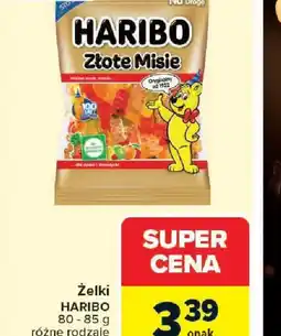 Carrefour Zelki Haribo Złote Misie oferta